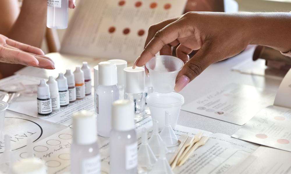 sets of custom nail polish kit accessories