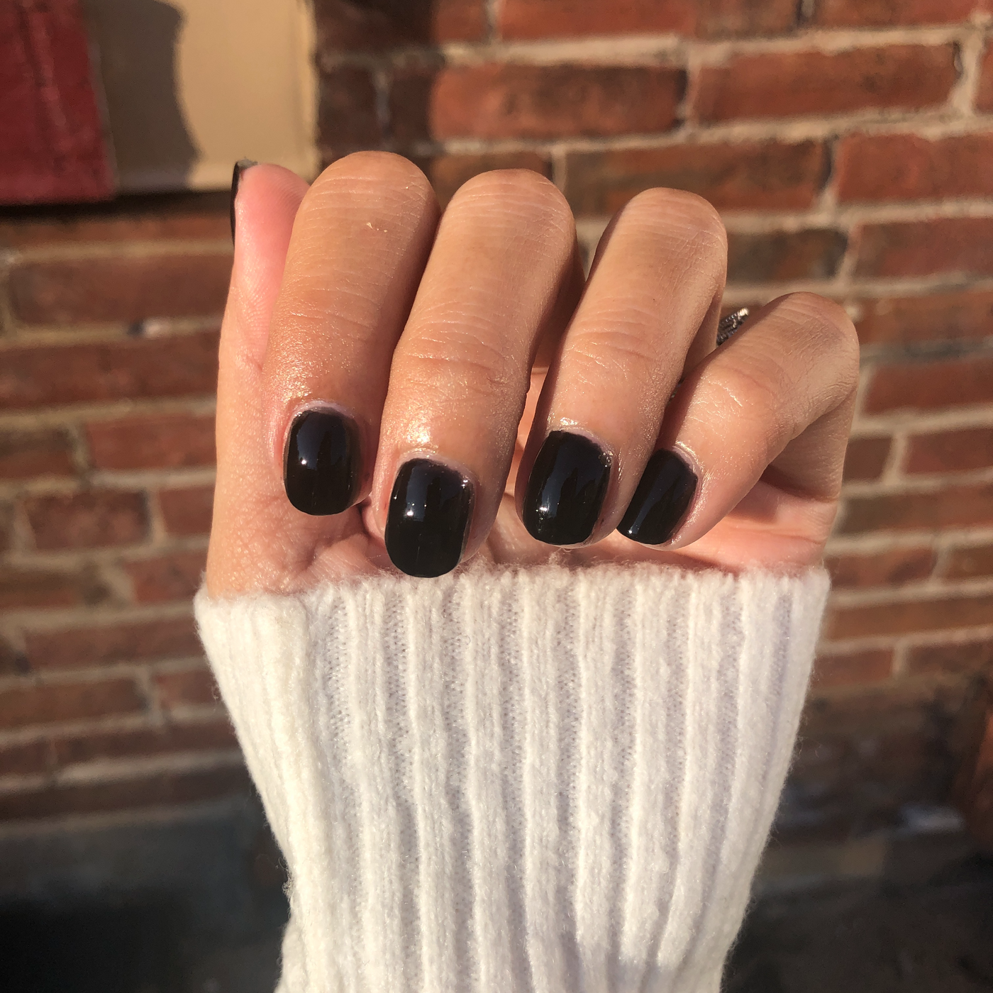 Classic Shiny Black Nail Polish