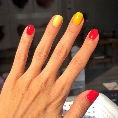 Coral | Red | Orange | Yellow Polish Kit